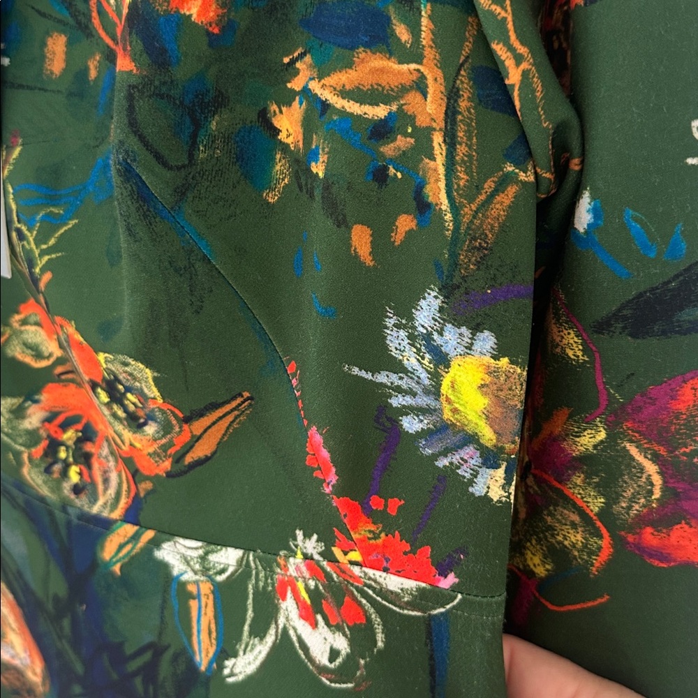 Lela Rose Floral Multicolor Dress - Picture 8 of 8